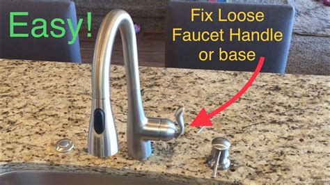 tightening moen kitchen faucet|How To Tighten A Loose Moen Kitchen Faucet Base。